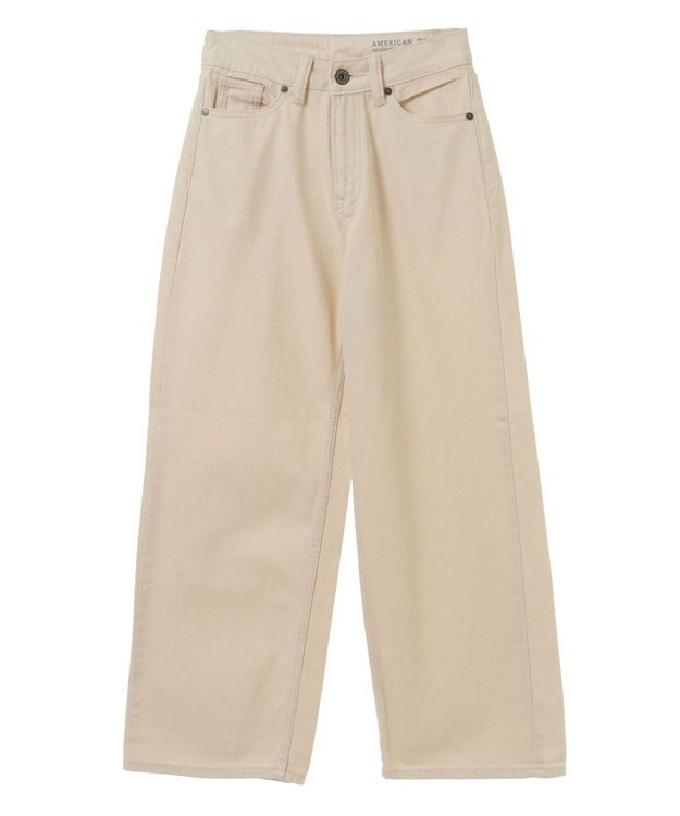AMERICAN HOLIC ワイドデニム Beige