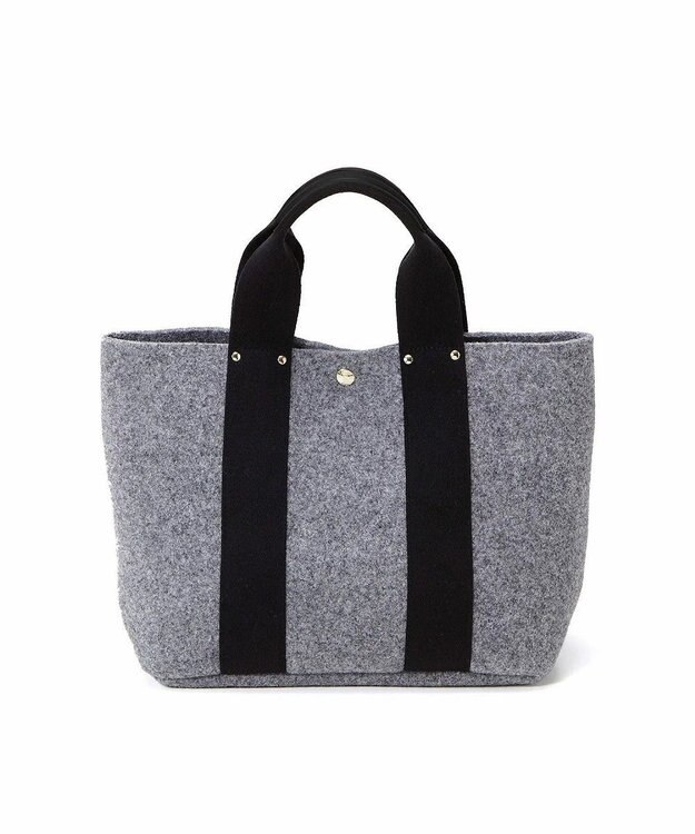 TOPKAPI 【TREASURE TOPKAPI】イタリアンフェルト テープコンビ トートバッグ 2023 グレー