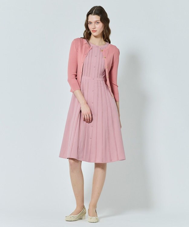 TOCCA 【泉里香さん着用】AUTUMN TIME カーディガン ピンク系