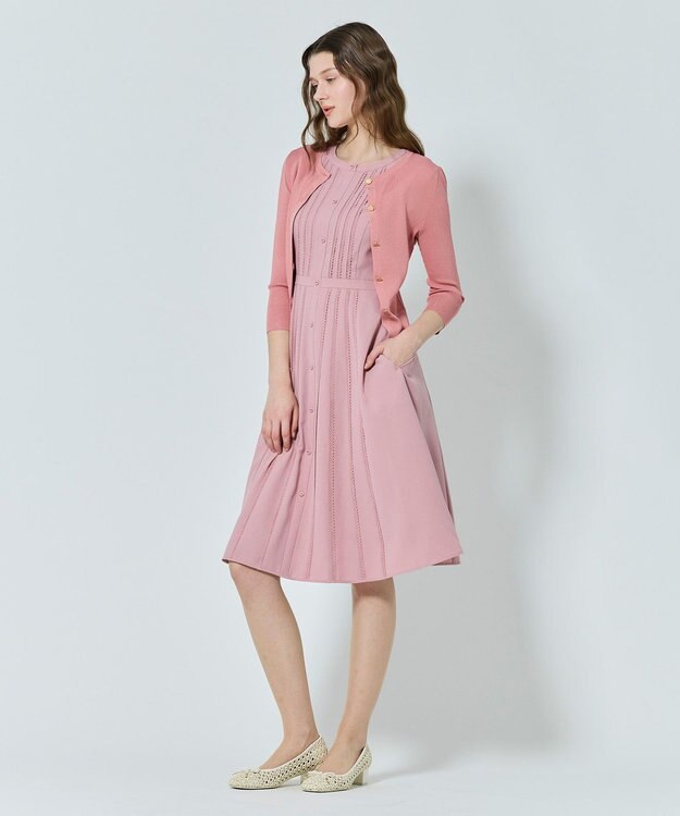 TOCCA 【泉里香さん着用】AUTUMN TIME カーディガン ピンク系