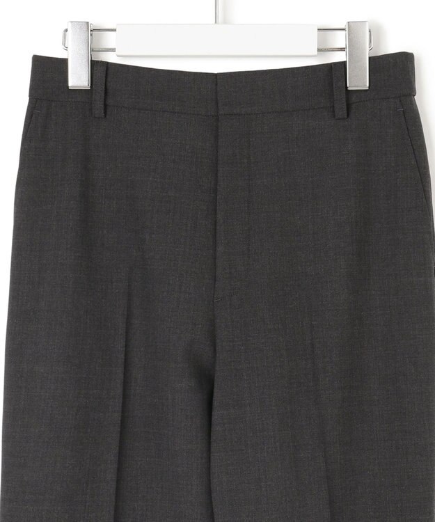 23区 L 【洗える】TWマットクロス スティック パンツ グレー系