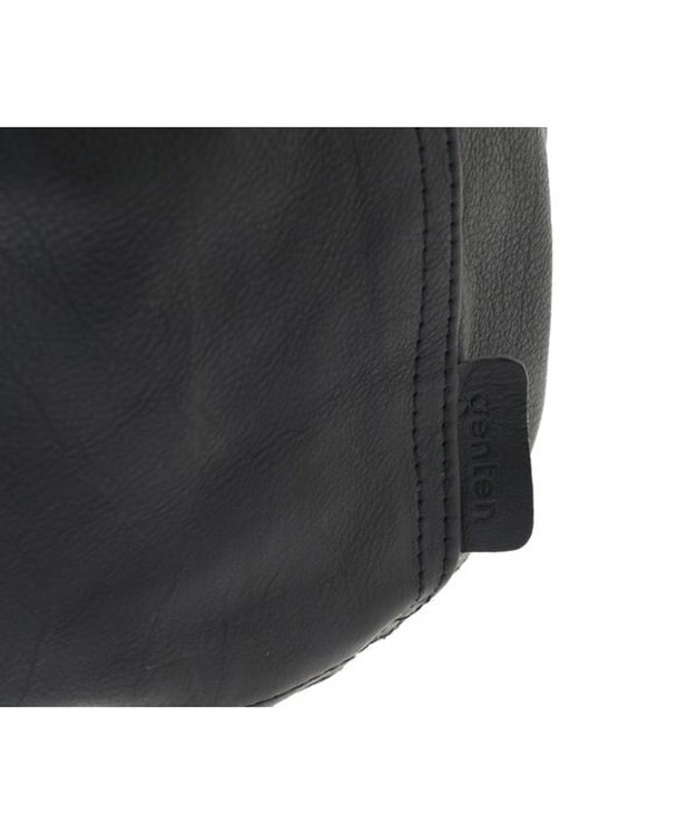 genten サステナブル巾着 大 クロ