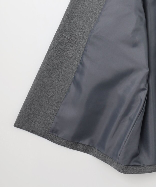 #Newans 大人気ジレが新素材で再登場！チュニックジレ チャコール