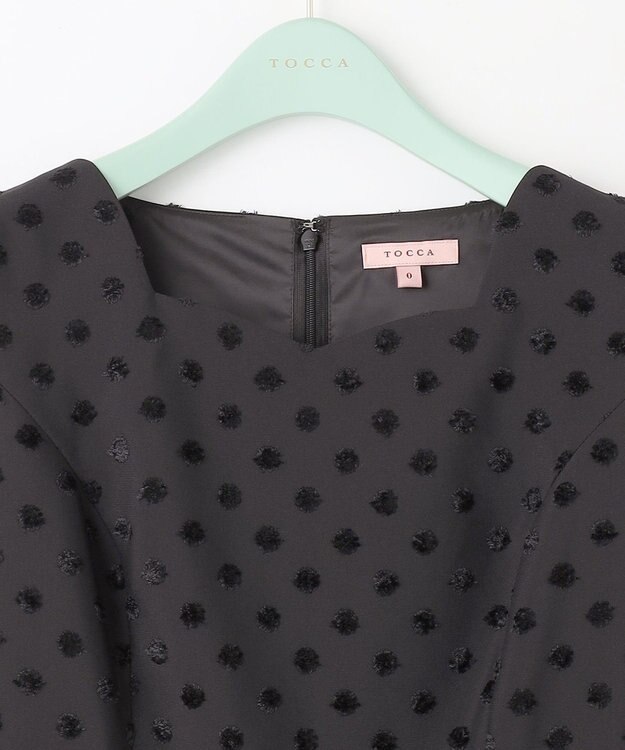 TOCCA 【洗える】SWEETIES ドレス ブラック系