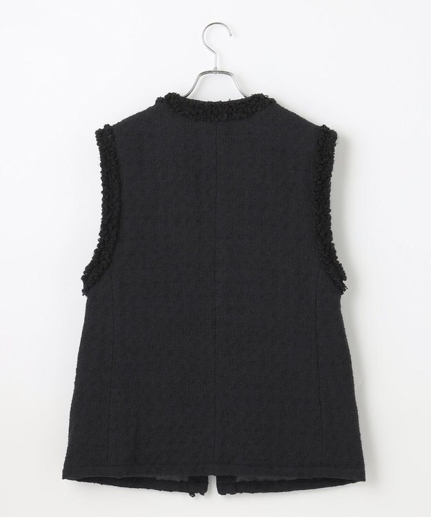 #Newans 【ANSWER FOR ファッショニスタ】ツイードベスト ネイビー系