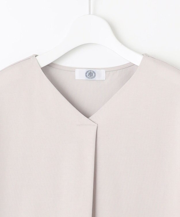 J.PRESS LADIES 【WEB限定カラーあり・吸水速乾・イージーケア】ブロッキングジャージー カットソー ベージュ系