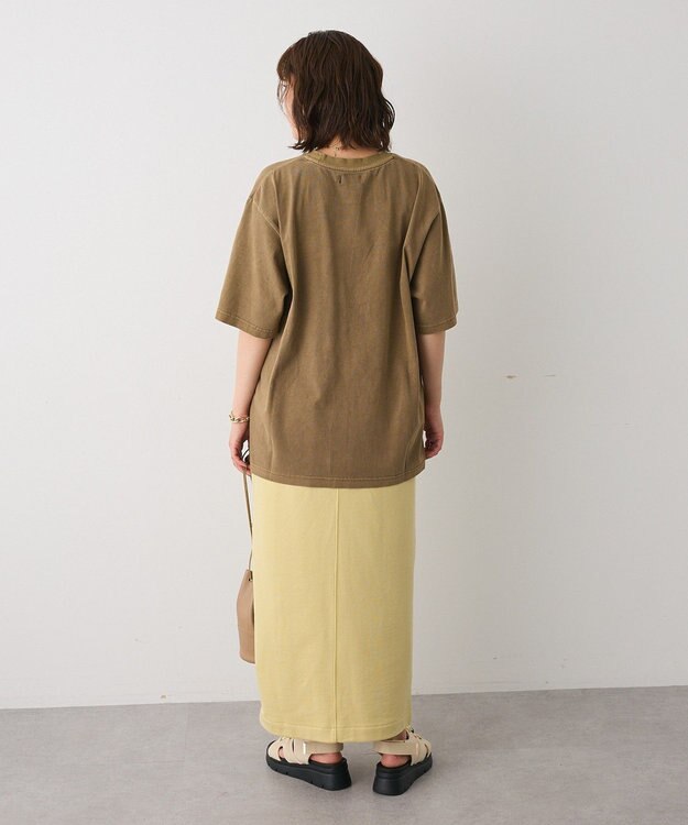 CRAFT STANDARD BOUTIQUE カットソーIラインスカート Yellow
