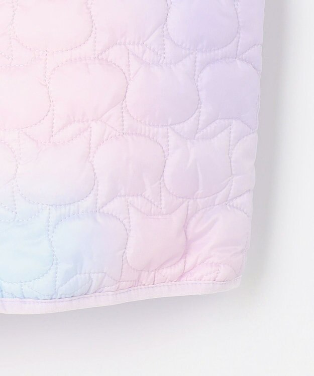 ANY KIDS 【ドッキング可能】ネコキルトブルゾン レインボー