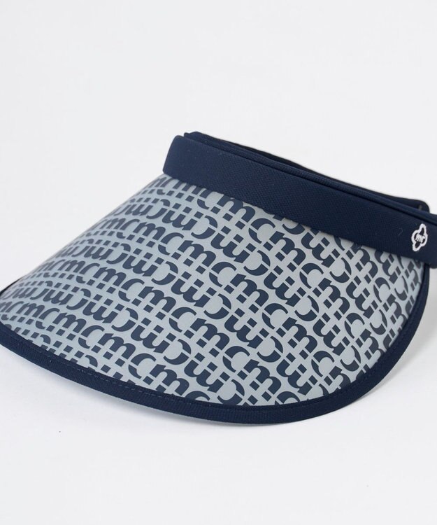 FILA GOLF／marie claire 【marie claire SPORT】総ロゴクリップバイザー ネイビー