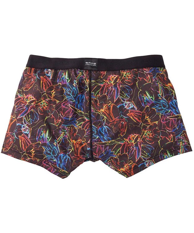 WACOAL MEN ボクサーパンツ 立体フロントで、快適キープ フロント快適設計 肌あたり軽減設計 前閉じ GT3220 /ブロス バイ ワコールメン ブラック