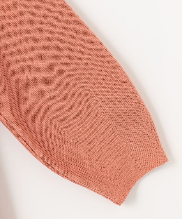 ANY ミラノリブチュニック丈ニット コーラル