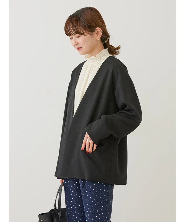 AMERICAN HOLIC ニュアンスジャケット Black