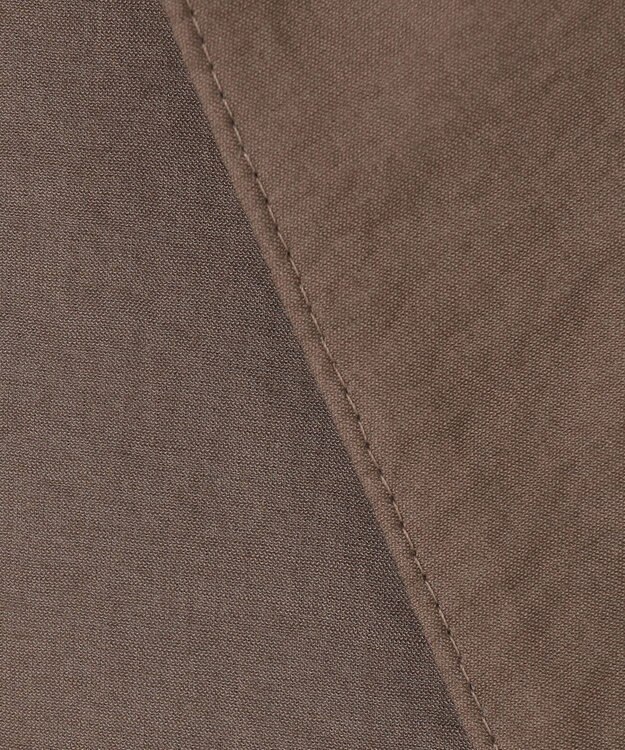 23区 【先行予約】ナイロンコットンシアーボイル ダブルジャケット ブラウン系