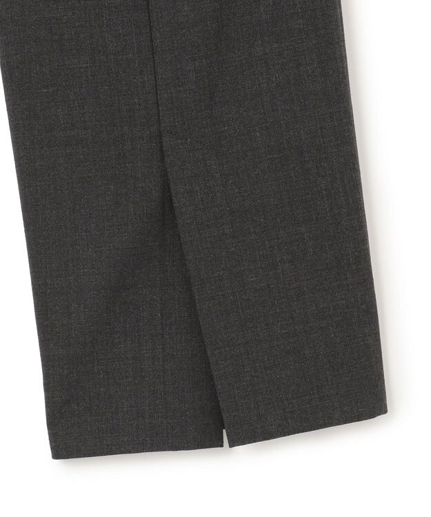 23区 L 【洗える】TWマットクロス スティック パンツ グレー系