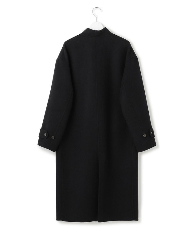 23区 【VERY掲載】MANTECOPureリバー スタンドカラーコート ブラック系