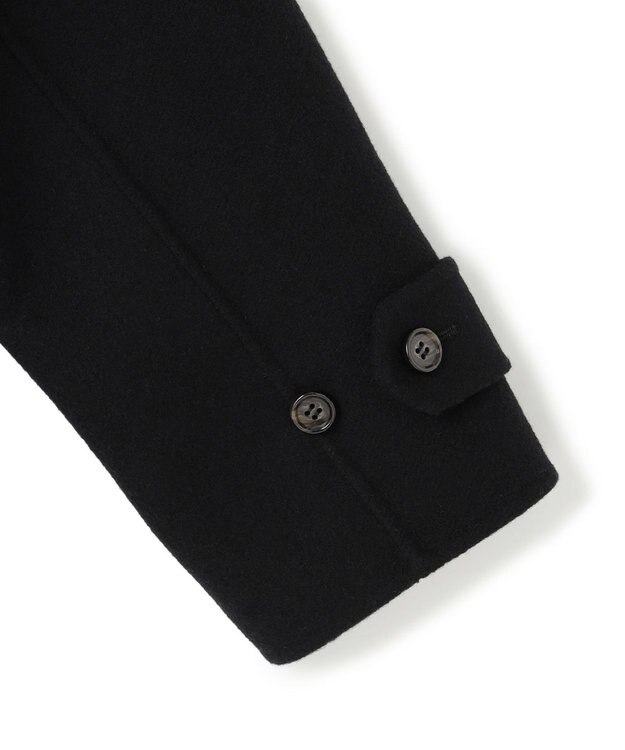 23区 【VERY掲載】MANTECOPureリバー スタンドカラーコート ブラック系