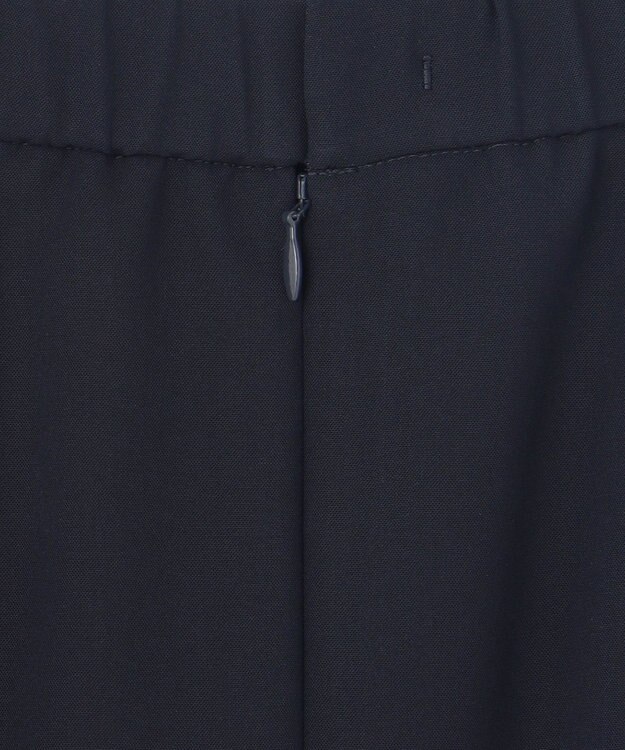 自由区 L 【セットアップ対応・接触冷感・UVケア・洗える】ライトストレッチ スカート ネイビー