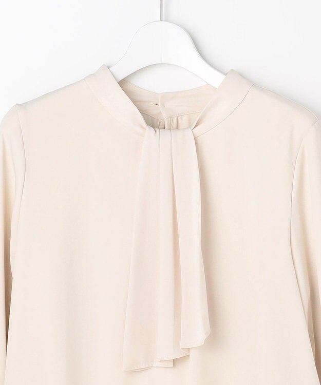 ANY SIS L 【4WAY・裏起毛】エニポカ ボウタイ ブラウス アイボリー