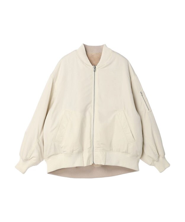 earth music&ecology リバーシブルＭＡー１ Ivory