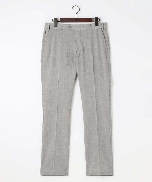 JOSEPH ABBOUD 【ウエストも伸びる！/驚きの多機能性】ライトウェーブライトパンツ ベージュ系1