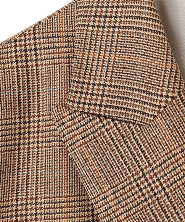 BEIGE， WAGRAM / チェック柄ジャケット Camel