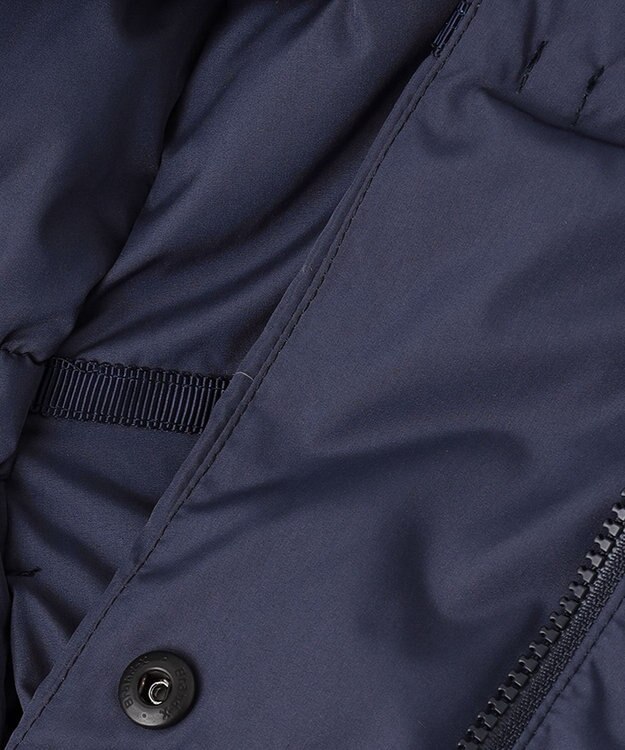 組曲 KIDS 【150-160cm】中綿 ショートコート ネイビー系