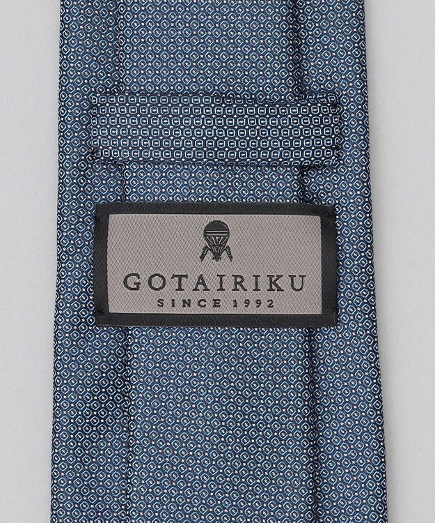 GOTAIRIKU GOTAIRIKU別注【MANTERO/マンテロ】ネクタイ_小紋柄 サックスブルー系8
