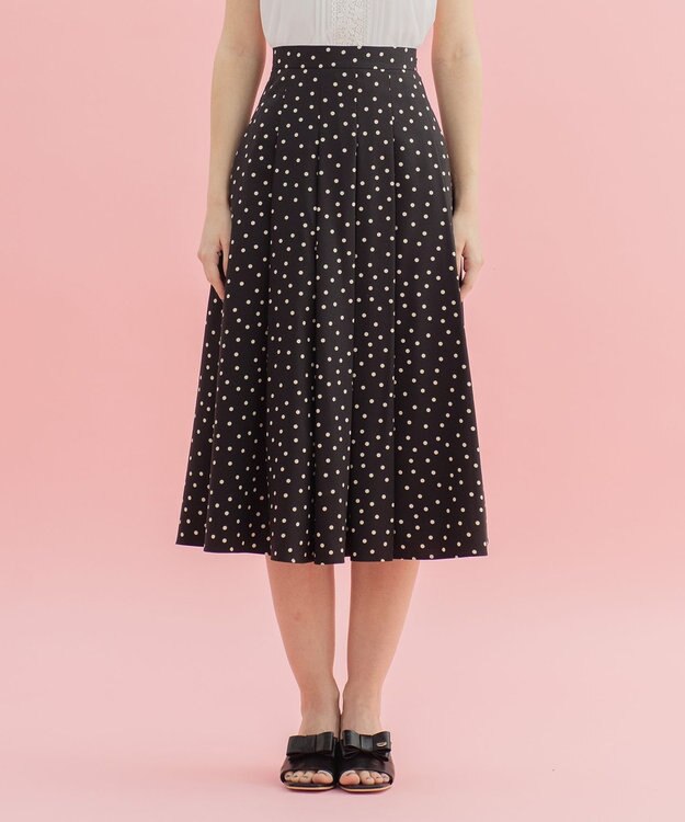 TOCCA 【洗える】PRINTEMPS スカート ブラック系5