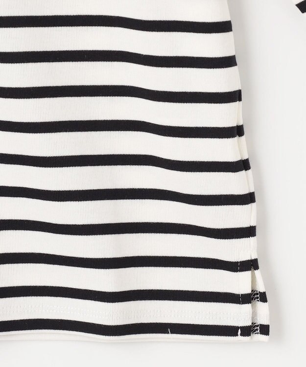 ANY L 【接触冷感/UVケア】バックパール Tシャツ ボーダー