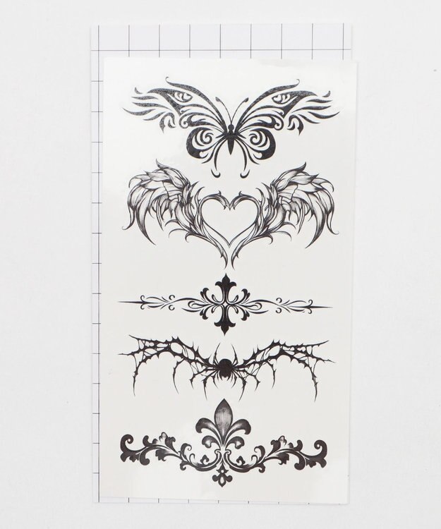 WEGO セットタトゥーシールA 柄23