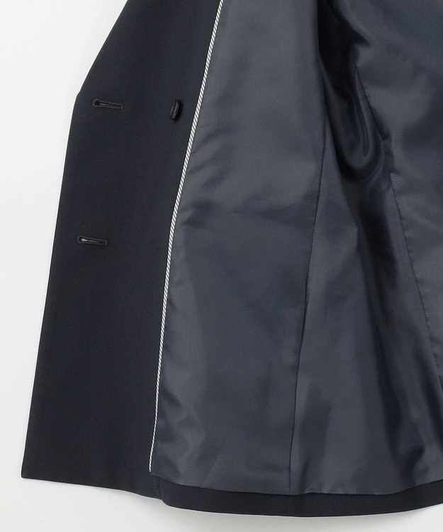 J.PRESS LADIES S 【洗える】50/2 T/Rウォッシャブルギャバ ジャケット ネイビー系