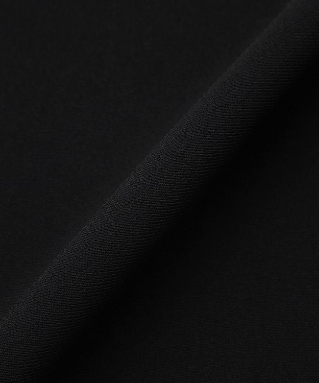 BEIGE， RUE / ドライタッチイージーセミワイドパンツ Black