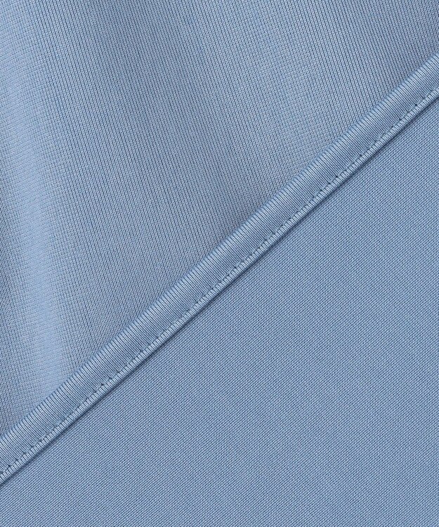 J.PRESS LADIES コンパクトトリコット シャツライク カットソー ブルー系