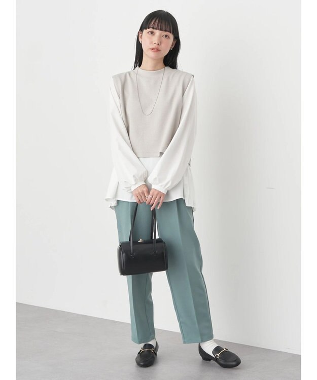 earth music&ecology テーパードパンツ Mint