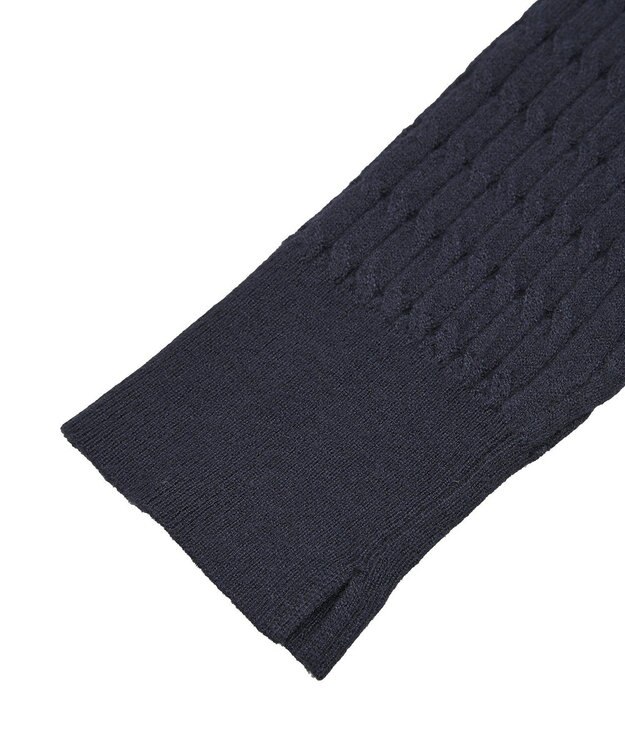 AMERICAN HOLIC ミニケーブルショート丈プルオーバー Navy