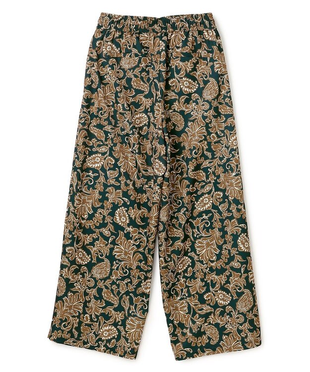 UNFILO 【ウエストゴム】プリント イージーパンツ ペイズリー