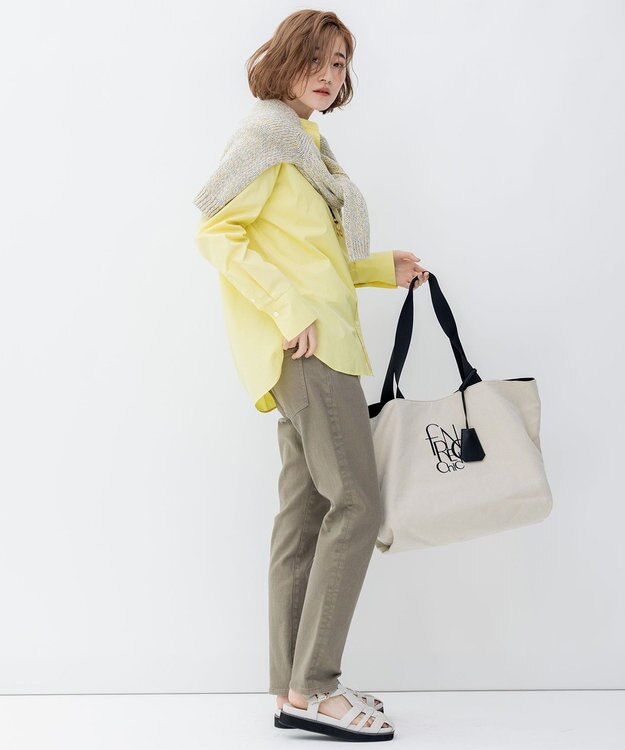 23区 ビッグトートバッグ ホワイト