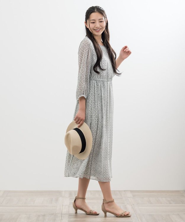 ONWARD Reuse Park 【any SiS】ワンピース春夏 ホワイト