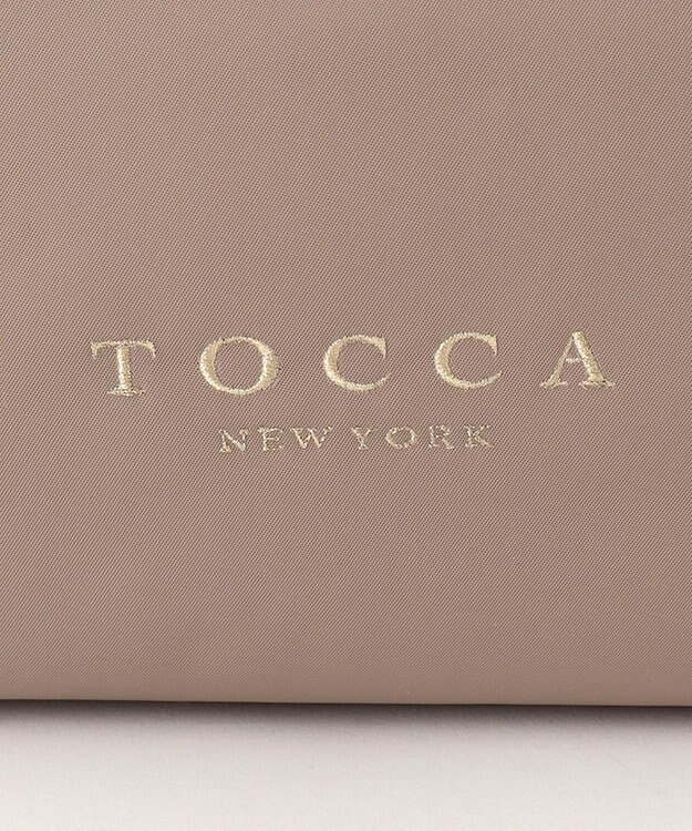 TOCCA DUAL RIBBON NYLON TOTE L トートバッグ L ベージュ系