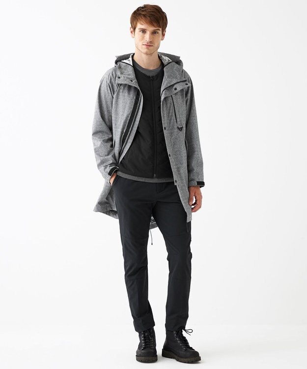 JOSEPH ABBOUD MOUNTAIN 【UNISEX】２WAYストームシャットウォーム パンツ ブラック系