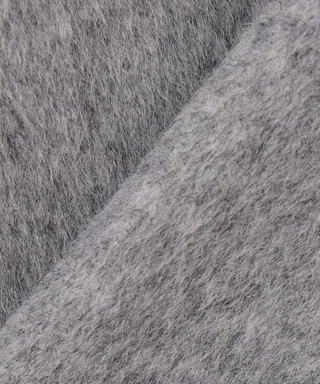 J.PRESS LADIES S アンゴラビーバー チェスターコート ライトグレー系