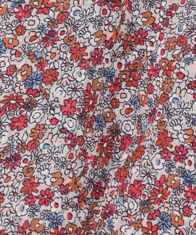 組曲 【先行予約】フラワーガーデンプリント ワンピース ベージュピンク系5