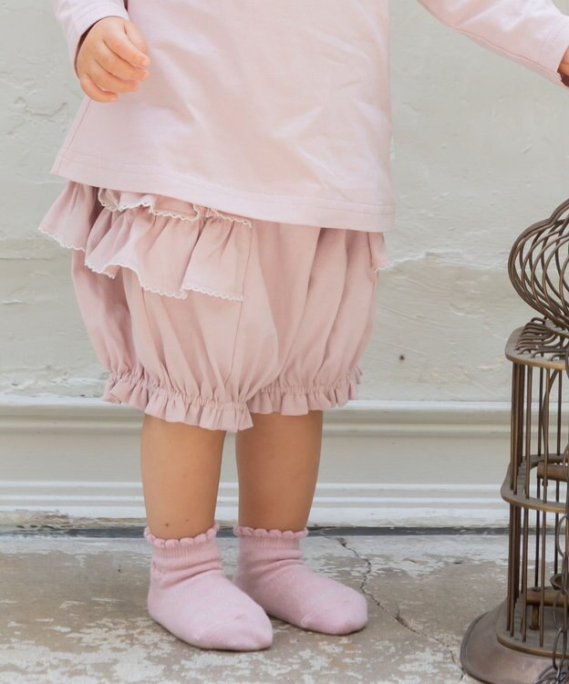 組曲 KIDS 【11-15㎝】ベビー ソックス ピンク系