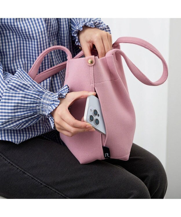 ROOTOTE 1074【手洗い可能】LT.デリ.ルフル-B 05：ダルピンク