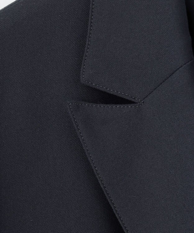 J.PRESS LADIES S 【洗える】50/2 T/Rウォッシャブルギャバ ジャケット ネイビー系