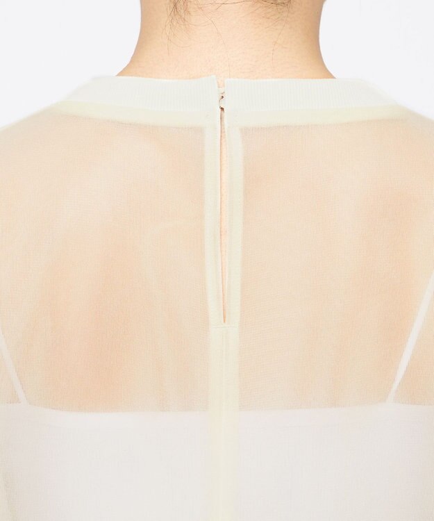 uncrave シアー ラッセル トップス（uncrave WHITE） エクリュ