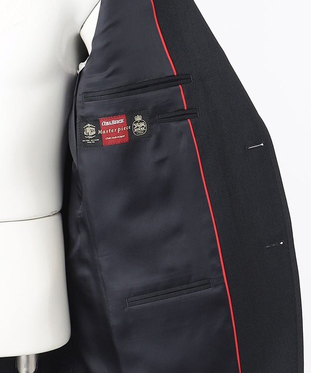 J.PRESS MEN 【CUBA BEACH MASTERPIECE】シルクツイストネールヘッド スーツ ネイビー系