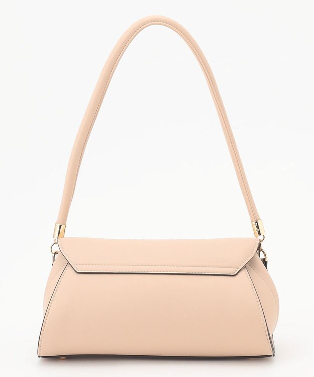 LA BAGAGERIE 【maison vert】 【軽量2WAY】ワイドリボンフラップバッグ ベージュ