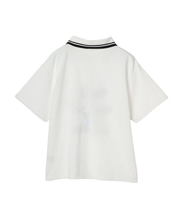 Green Parks オズワルド／ラインポロシャツ White