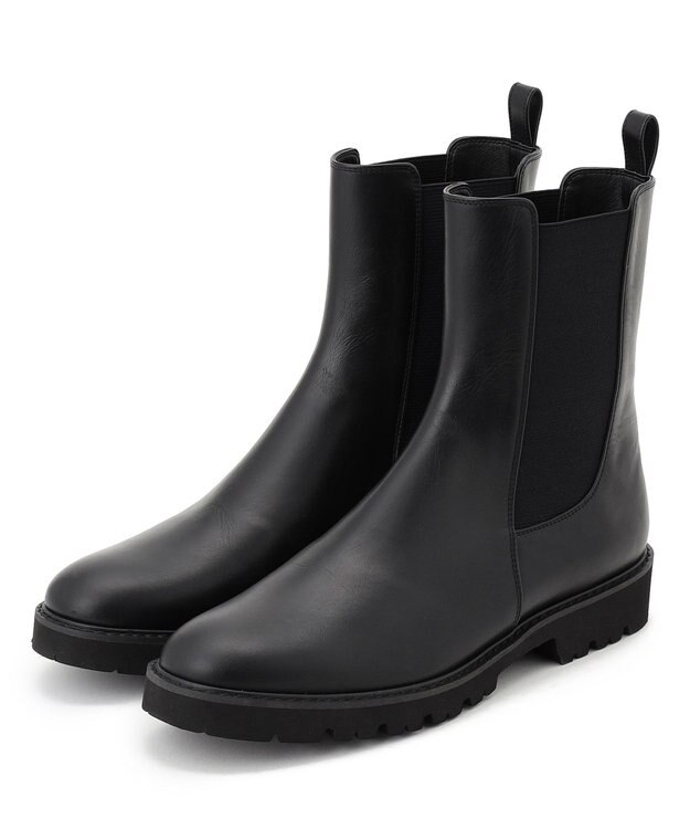 23区 【見上愛さん着用/VERY11月号掲載/新色追加】サイドゴア ブーツ ブラック系